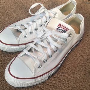 Converse white shoes